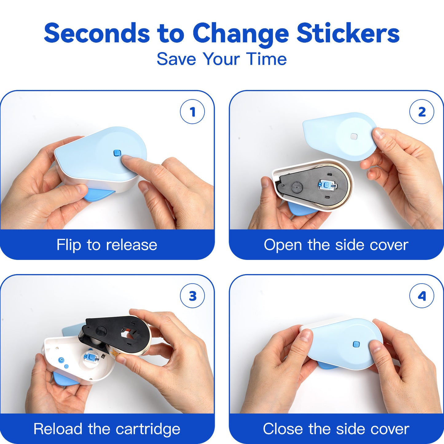 Sticker Dispenser For Cartridge