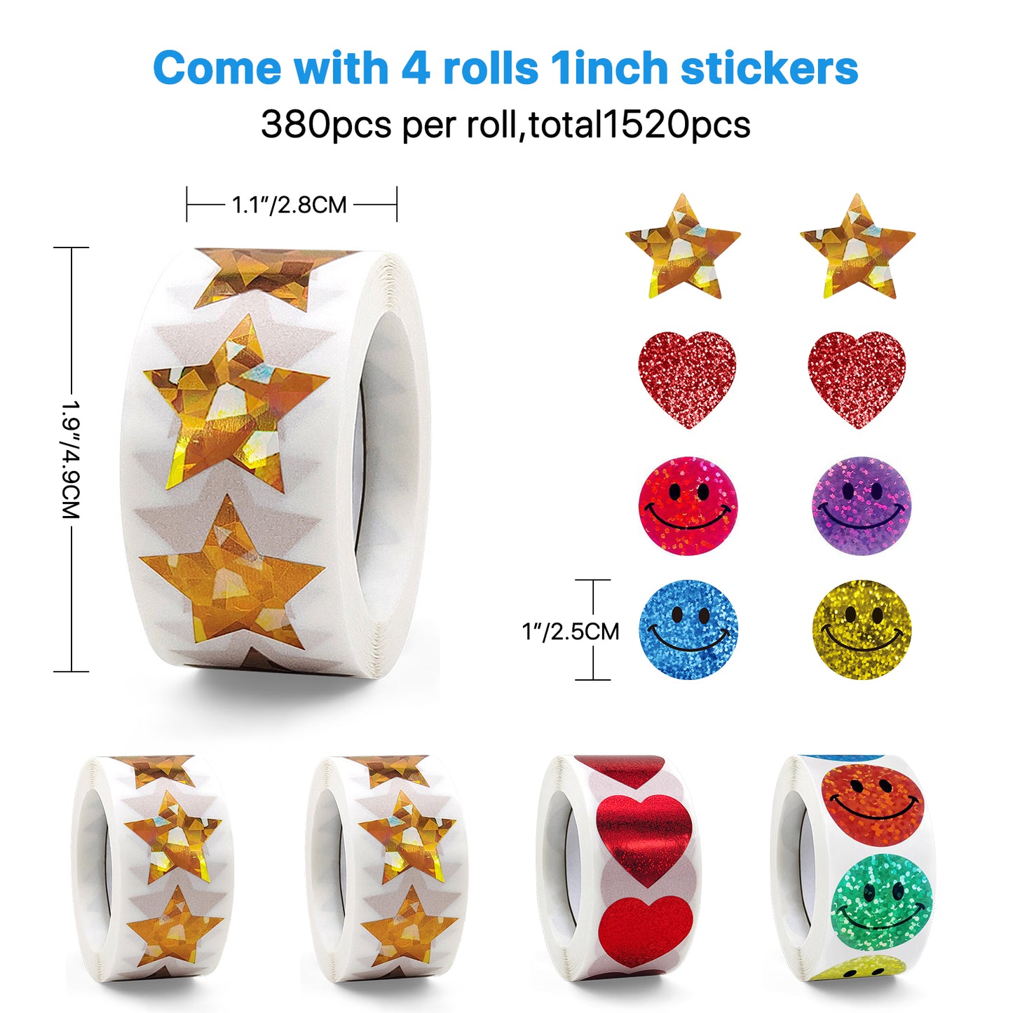 Sticker Dispenser for Rolls