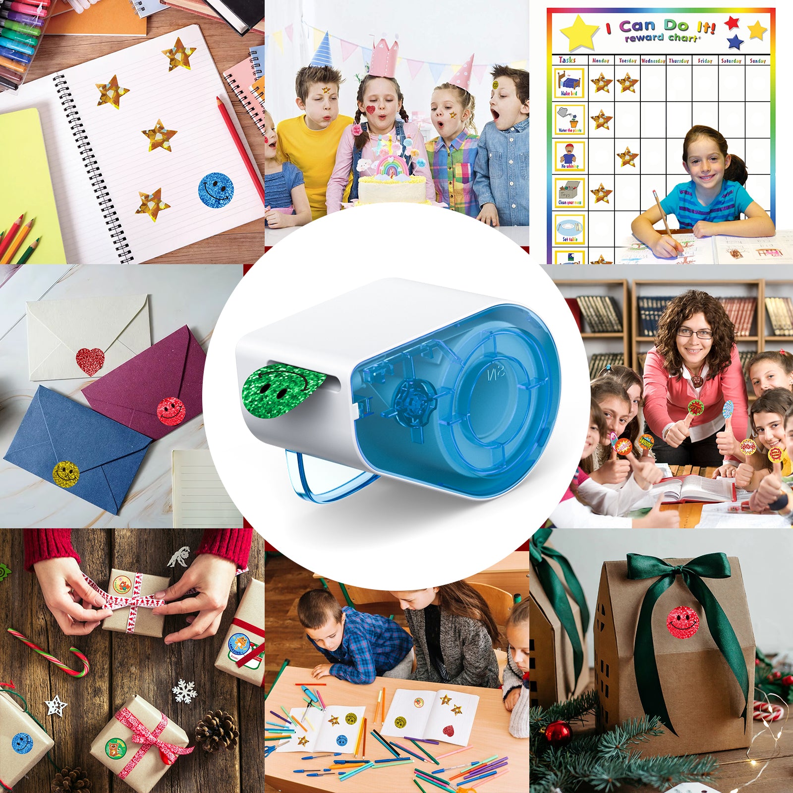 Sticker Dispenser for Classroomanagement