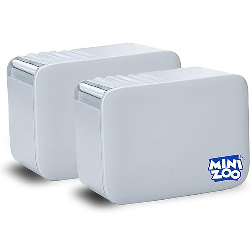 Refill Kit for Minizoo Sticker Timer, 2 Cartridges with 400 stickers and 2 Reward Chart Pads, 400 pcs Medal Stickers and 48 pages charts for ADHD Focus, Classroom & Home Study Tool