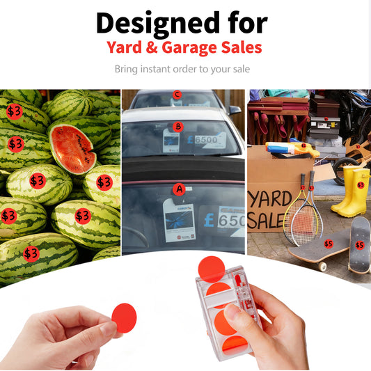 Sticker Dispenser For Dot Stickers