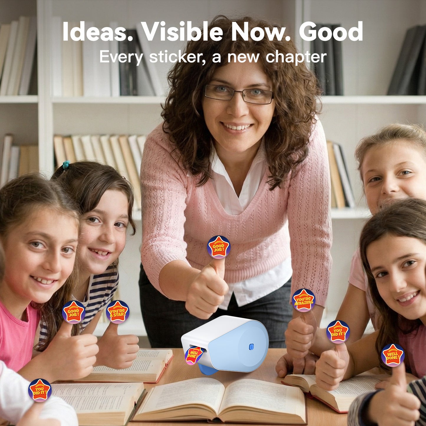 Sticker Dispenser For Cartridge