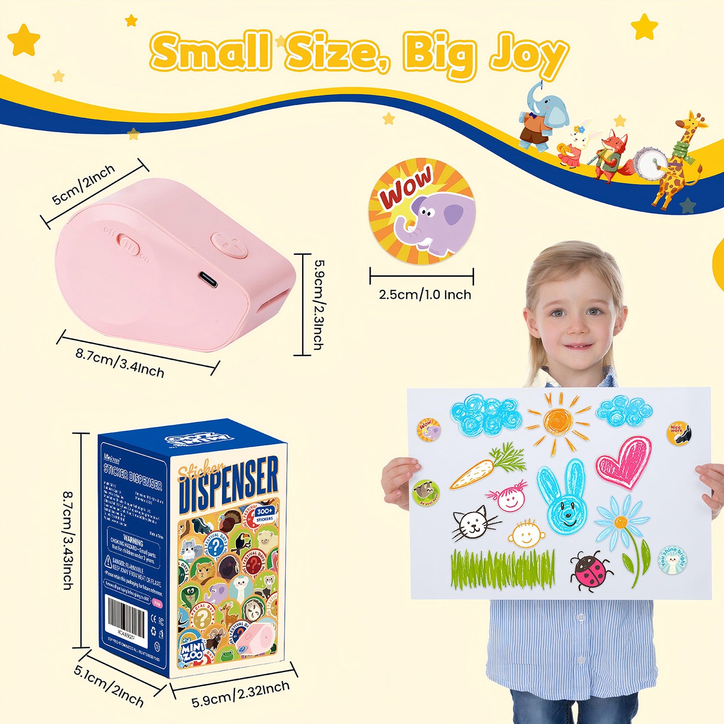 Automatic Sticker Dispenser