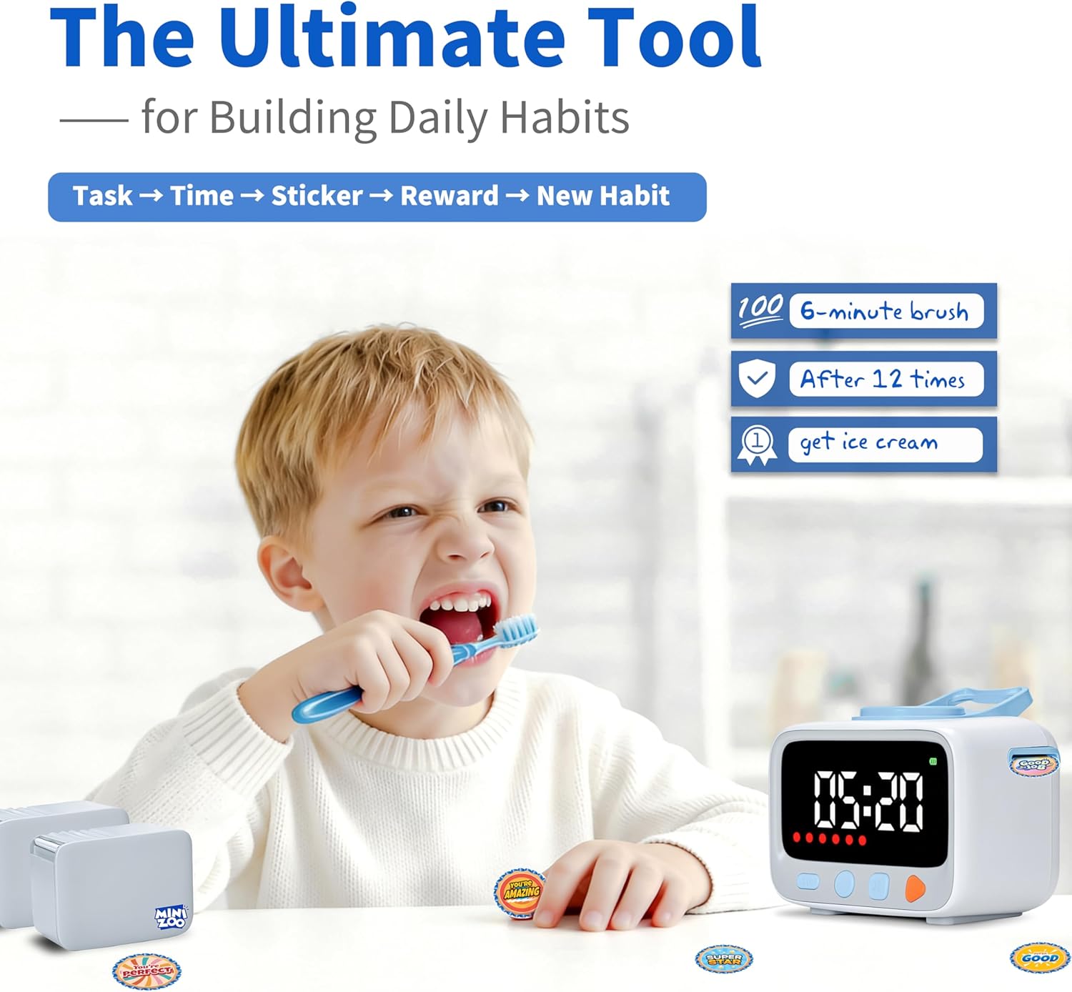 Sticker Timer Refill (Free 2 Chart Pads)