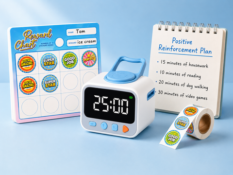 MiniZoo Sticker Timer — Visual Behavior System for Kids – MINIZOO