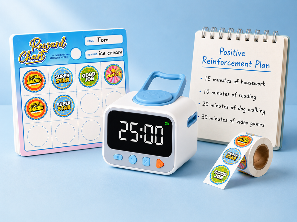MiniZoo Sticker Timer — Visual Behavior System for Kids – MINIZOO