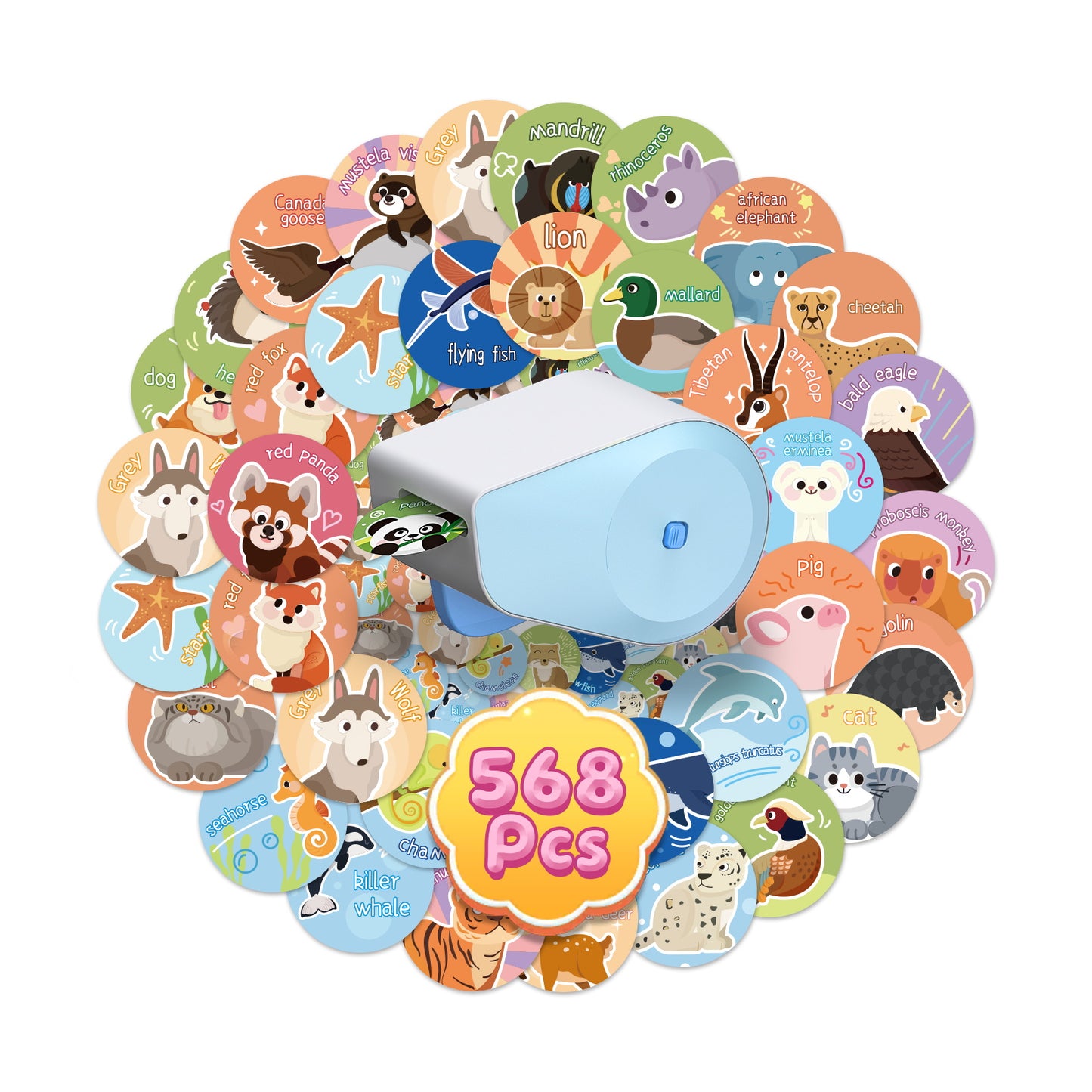 Sticker Dispenser For Treasure Map Series