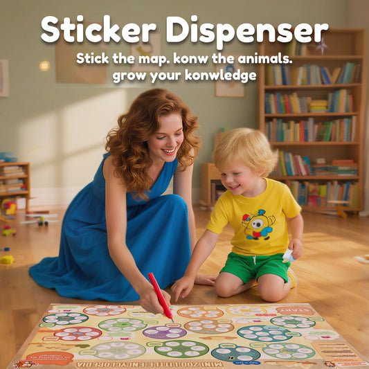 Sticker Dispenser For Treasure Map Series