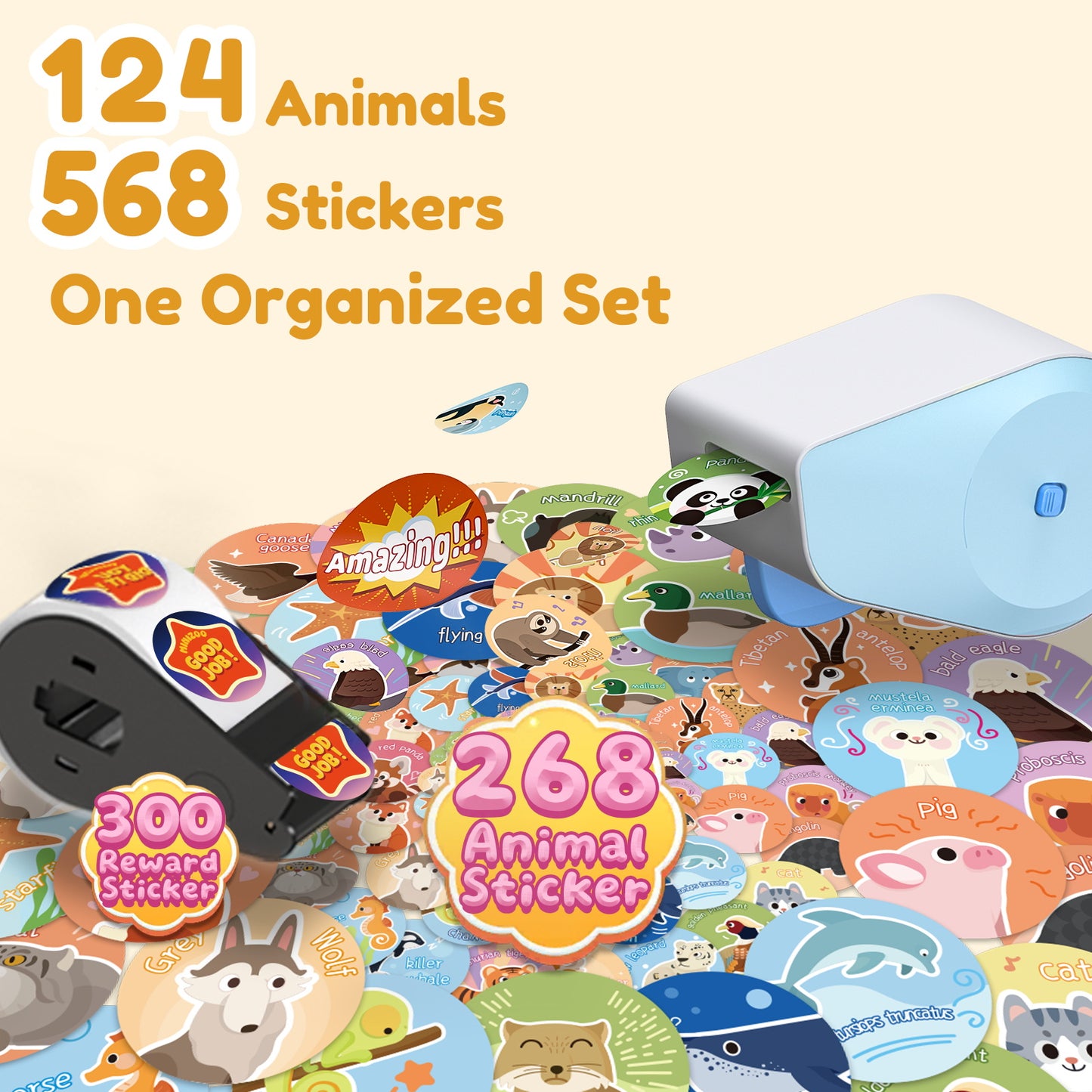 Sticker Dispenser For Treasure Map Series