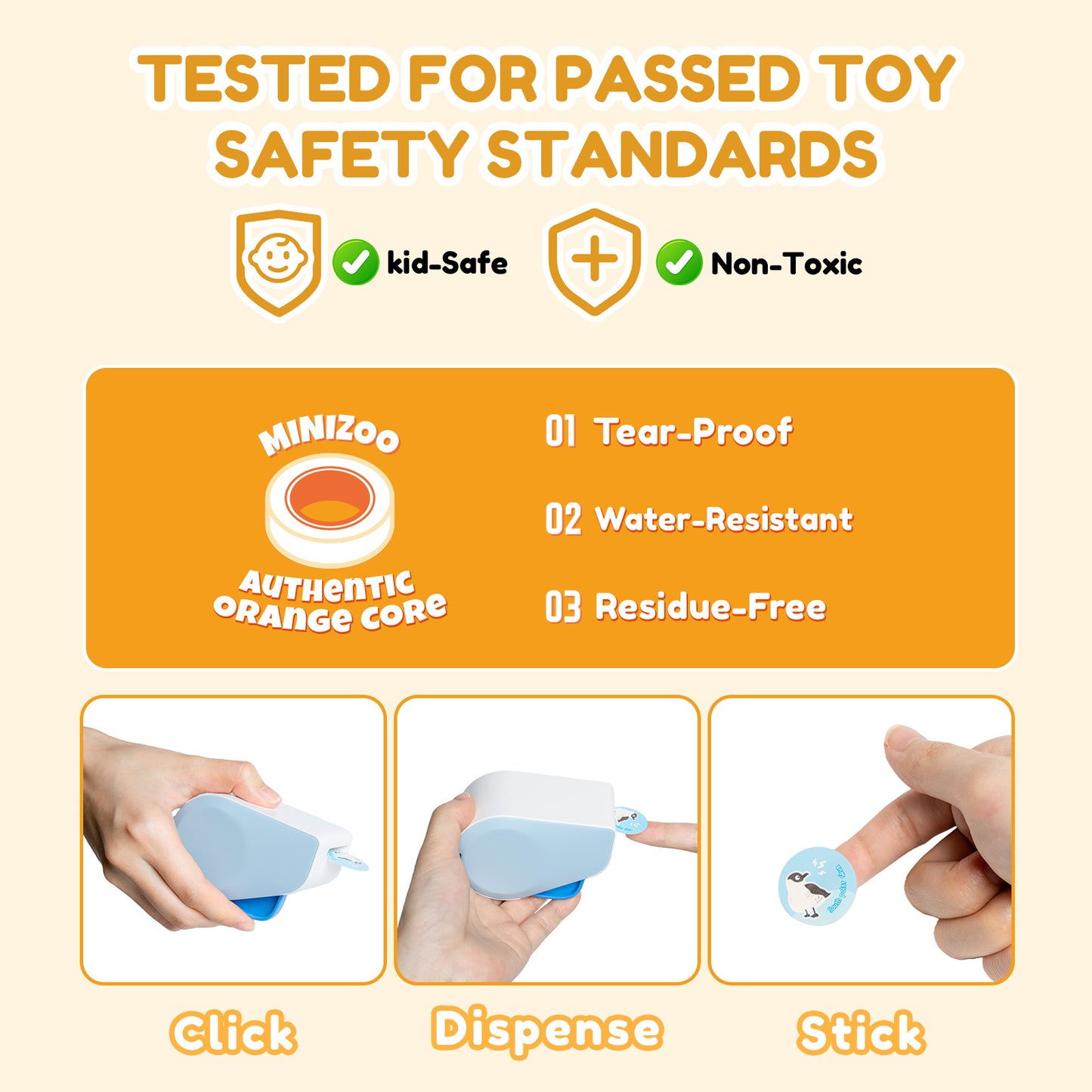 Sticker Dispenser For Treasure Map Series